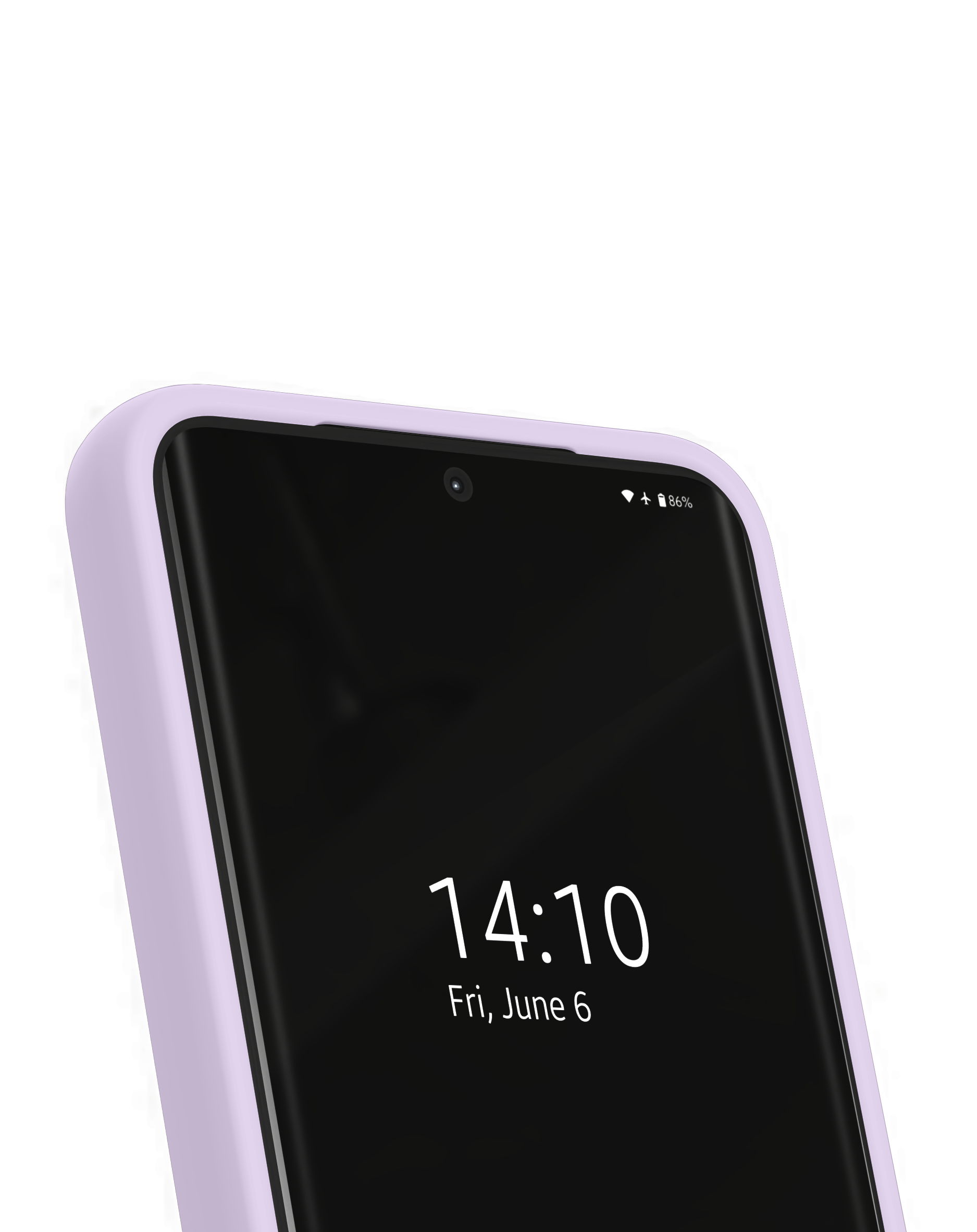 MagSafe Silicone Case Samsung Galaxy S26 Lavender Milk