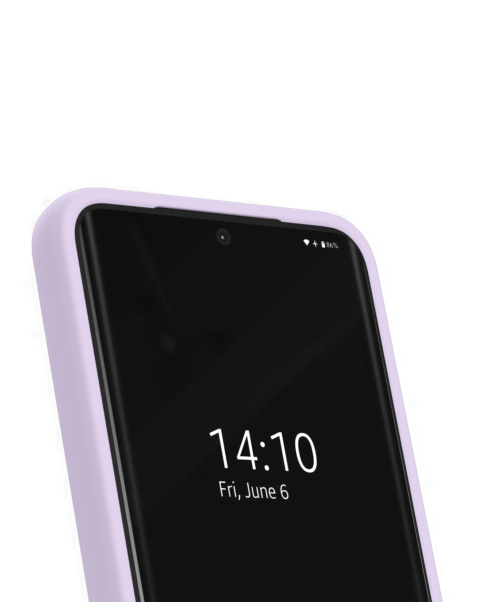 MagSafe Silicone Case Samsung Galaxy S26 Lavender Milk