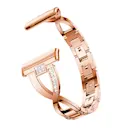 Crystal Bracelet Fitbit Versa 3/Sense Rose guld