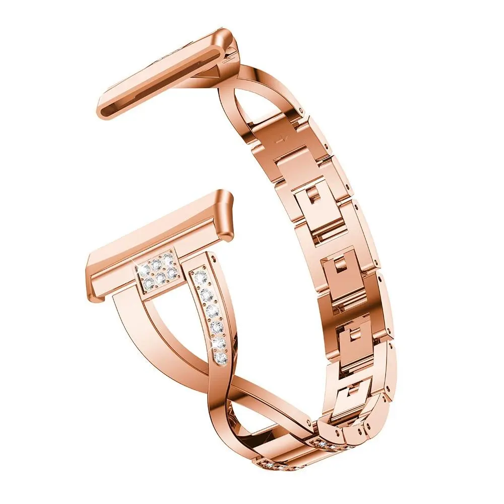 Crystal Bracelet Fitbit Versa 3/Sense Rose guld