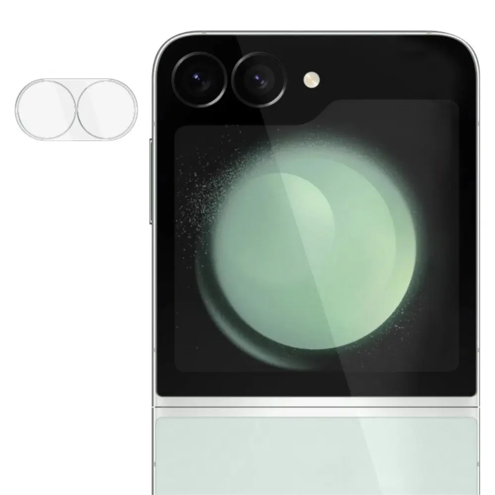 Härdat Glas 0.2mm Linsskydd Samsung Galaxy Z Flip 6 Genomskinlig