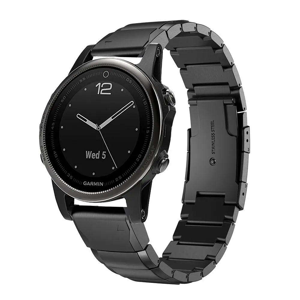 Lænkerem Garmin Fenix 8 43mm Sort