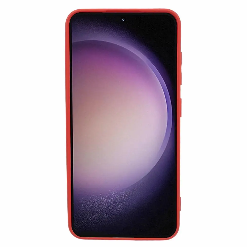Stöttåligt Skal TPU Samsung Galaxy S24 Röd