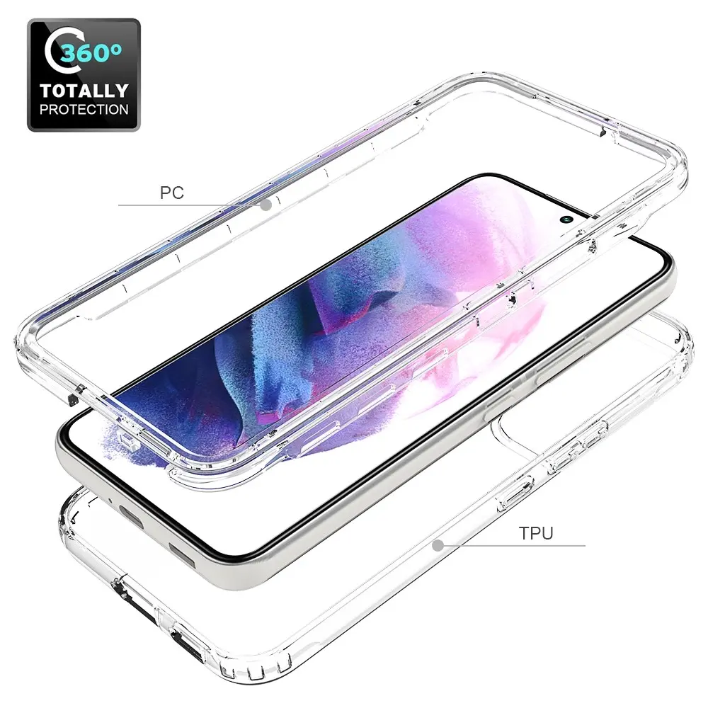 Full Cover Skal Samsung Galaxy S22 Genomskinlig