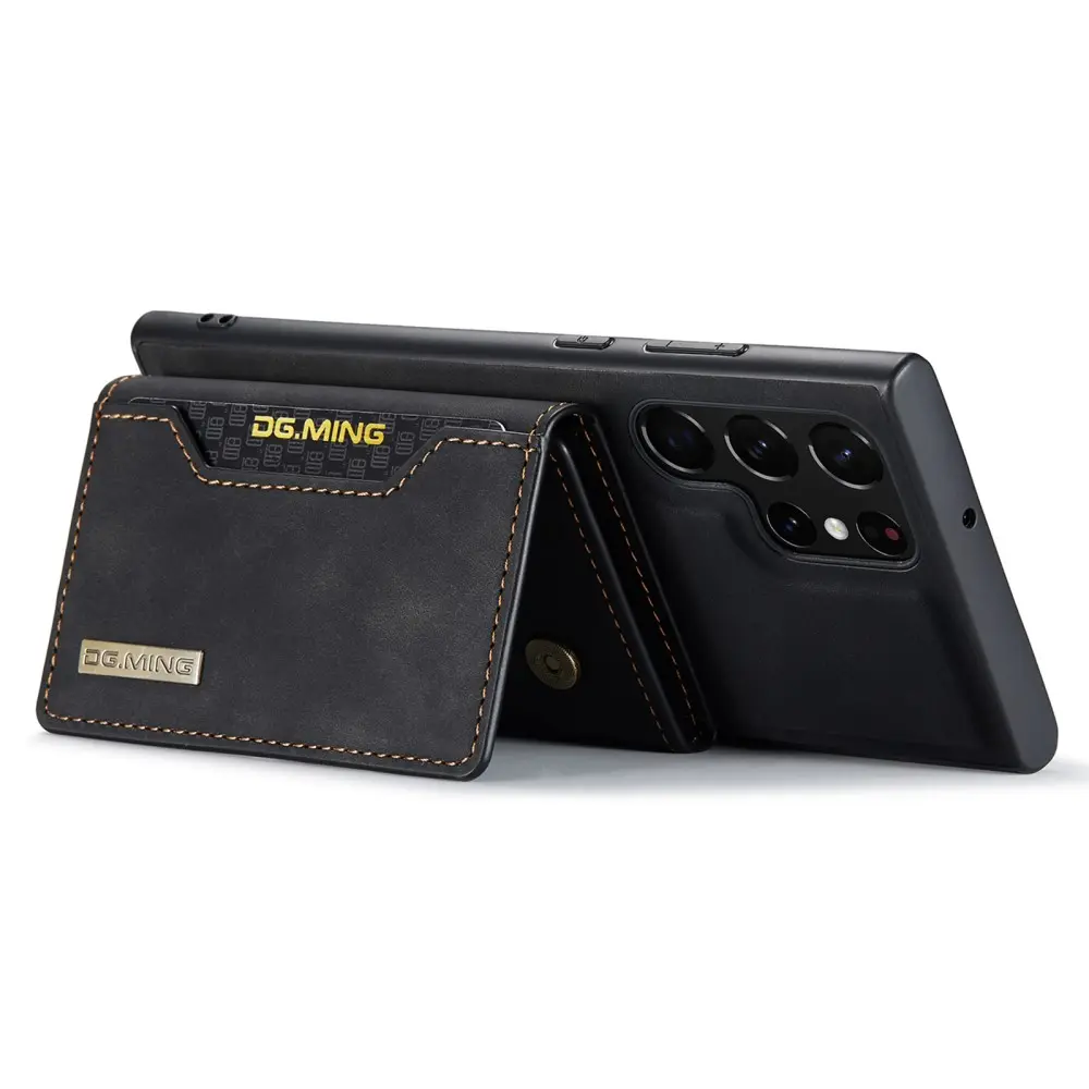 Magnetic Card Slot Case Samsung Galaxy S24 Ultra Svart