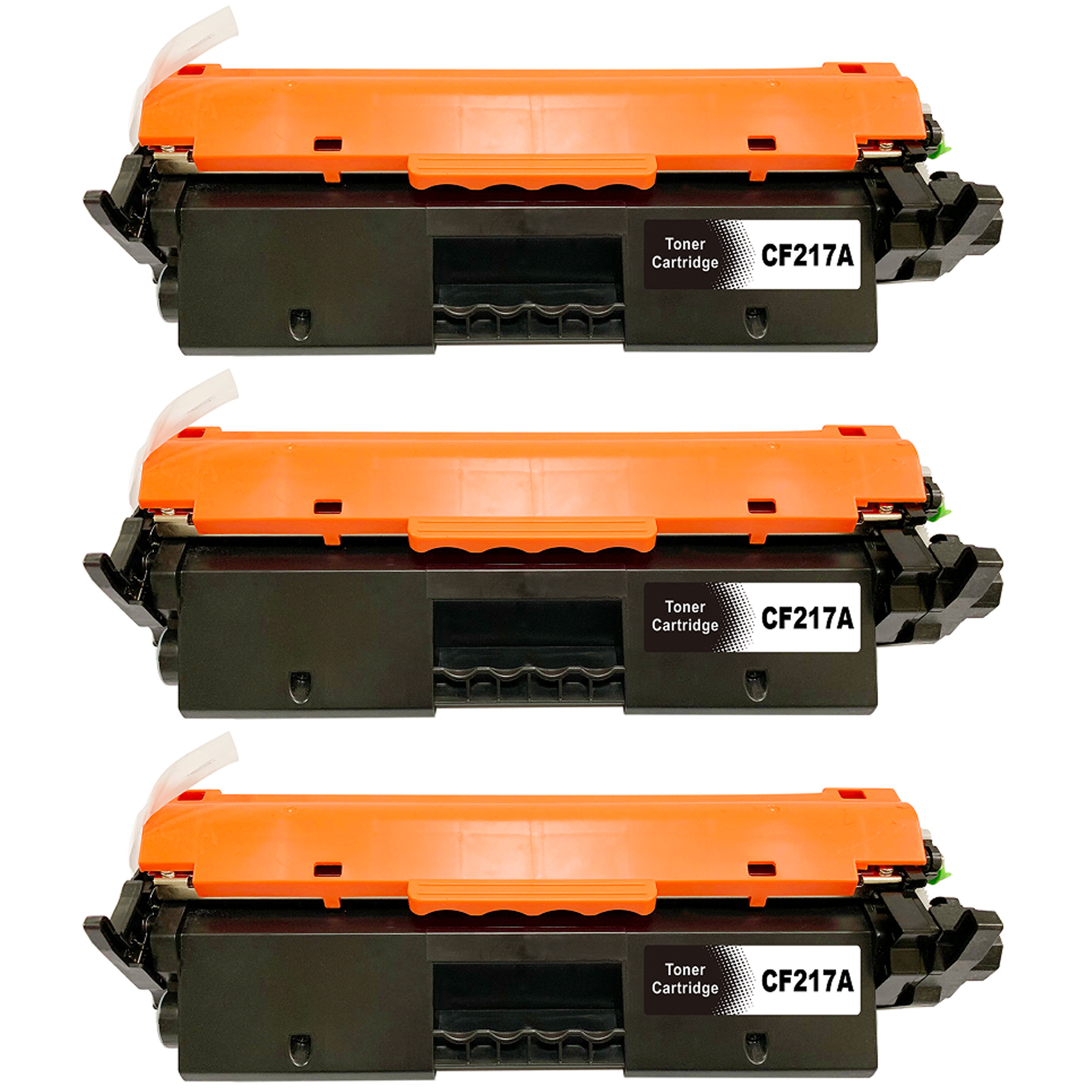 3-pack Toner HP LaserJet Pro M130 series - erstatter HP 17A / CF217A, Svart, 1600 sider