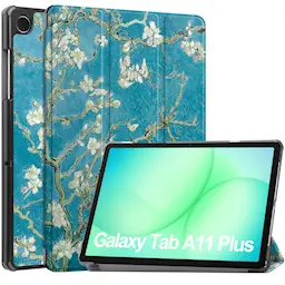 Etui Tri-fold Samsung Galaxy Tab A9 Plus - Kirsebærblomster