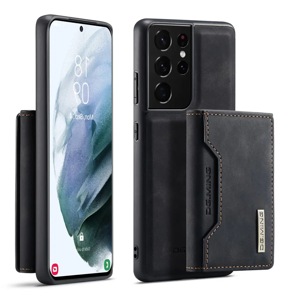 Magnetic Card Slot Case Samsung Galaxy S21 Ultra Sort