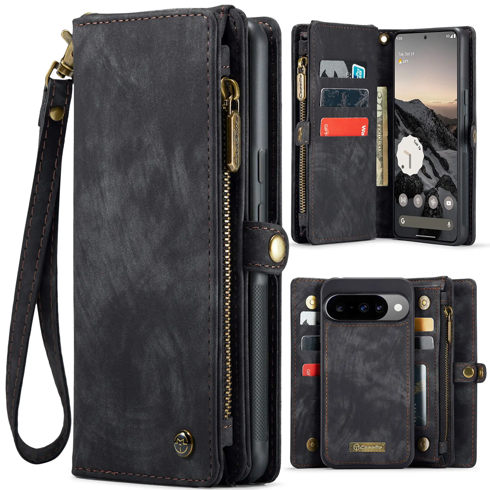 Multi-slot Mobiltaske Google Pixel 10 Pro Grå