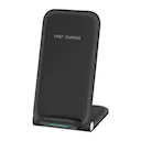 15W Trådløs Foldbart Opladningsstativ sort