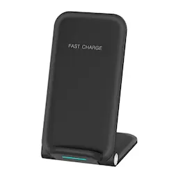 15W Trådløs Foldbart Opladningsstativ sort