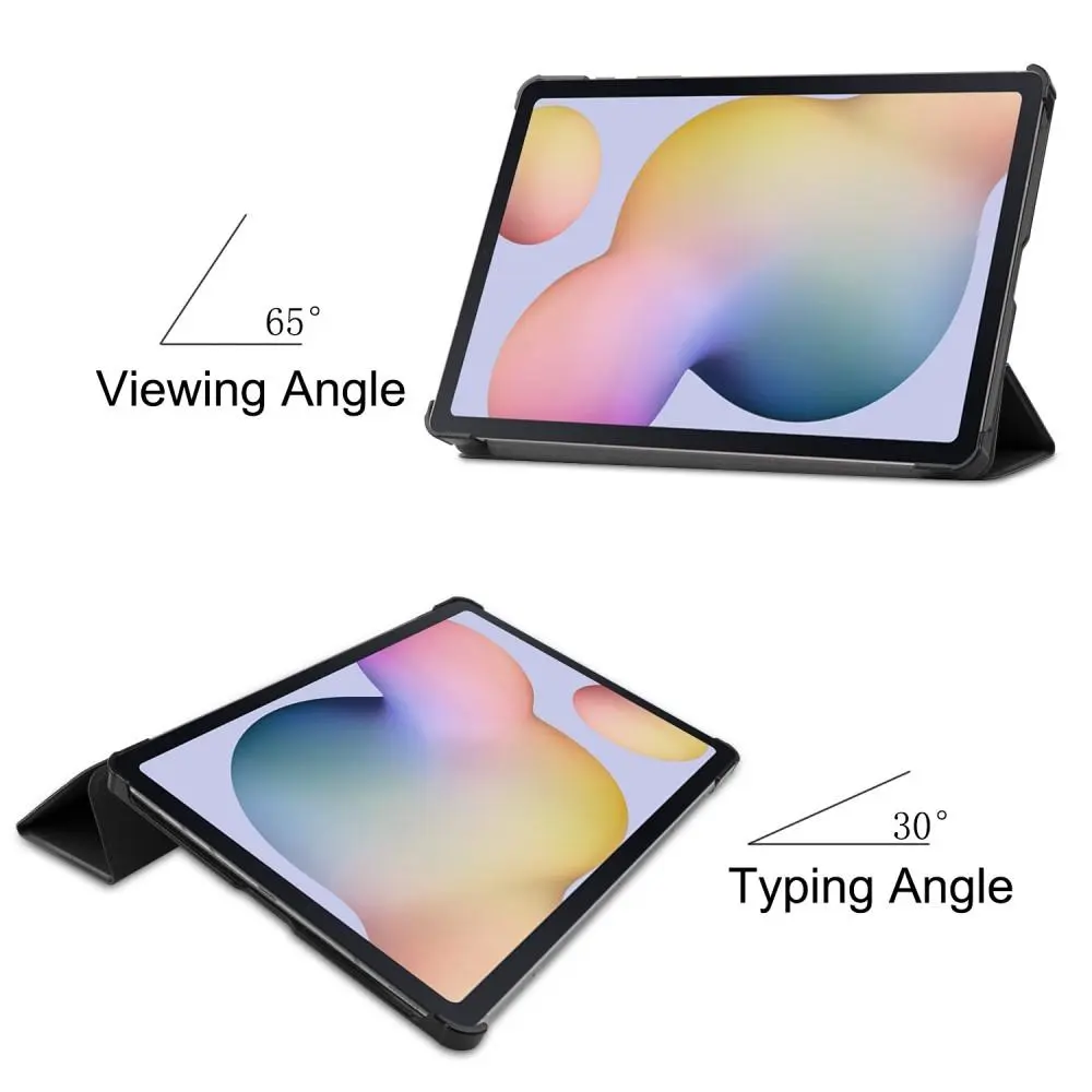 Fodral Tri-fold Samsung Galaxy Tab S8/Galaxy Tab S7 Svart