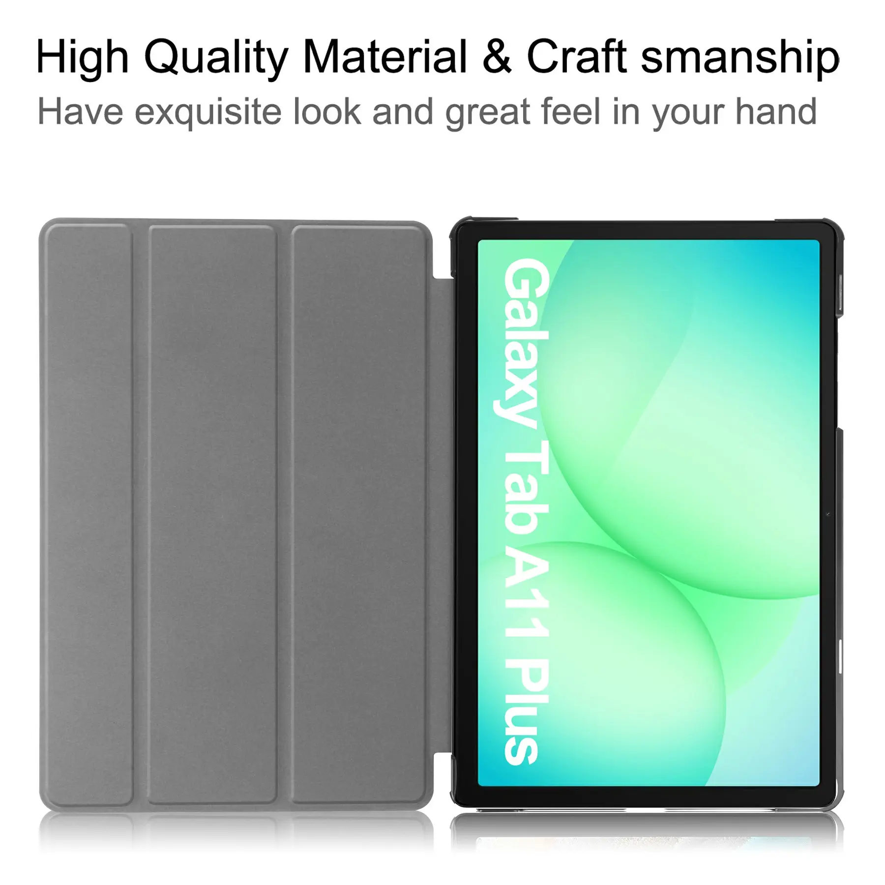 Fodral Tri-fold Samsung Galaxy Tab A11 Plus Blå