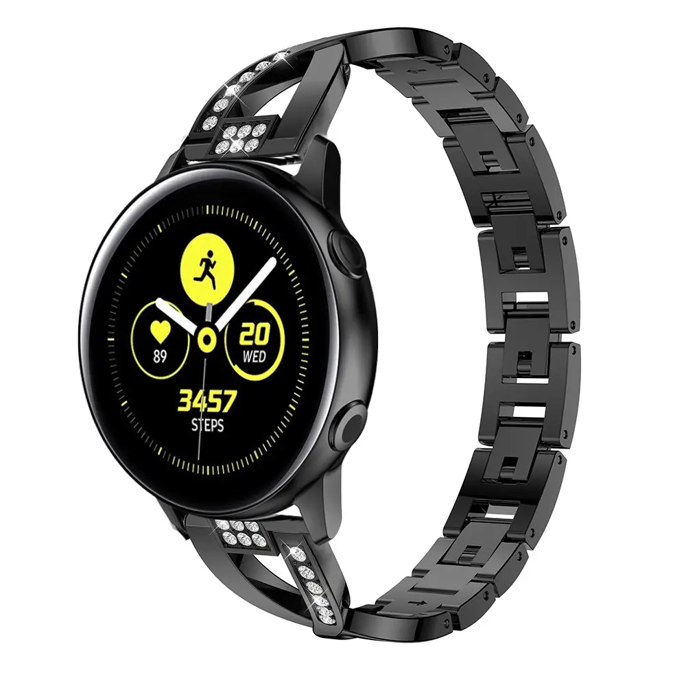 Crystal Bracelet Samsung Galaxy Watch 4 40mm Svart