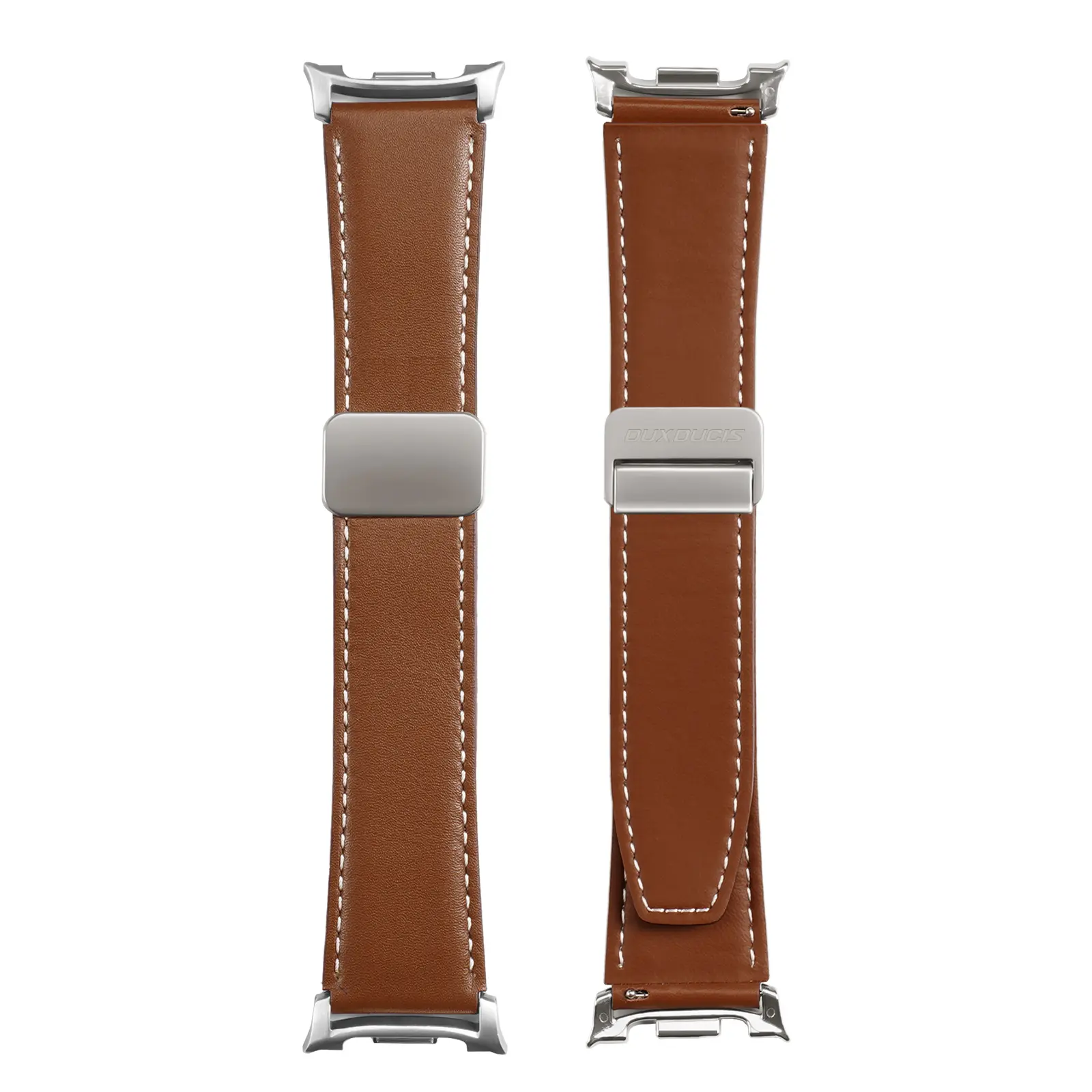 Läderarmband Samsung Galaxy Watch 8 44mm Brun