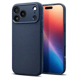 iPhone 17 Pro Max Case Liquid Air Navy Blue