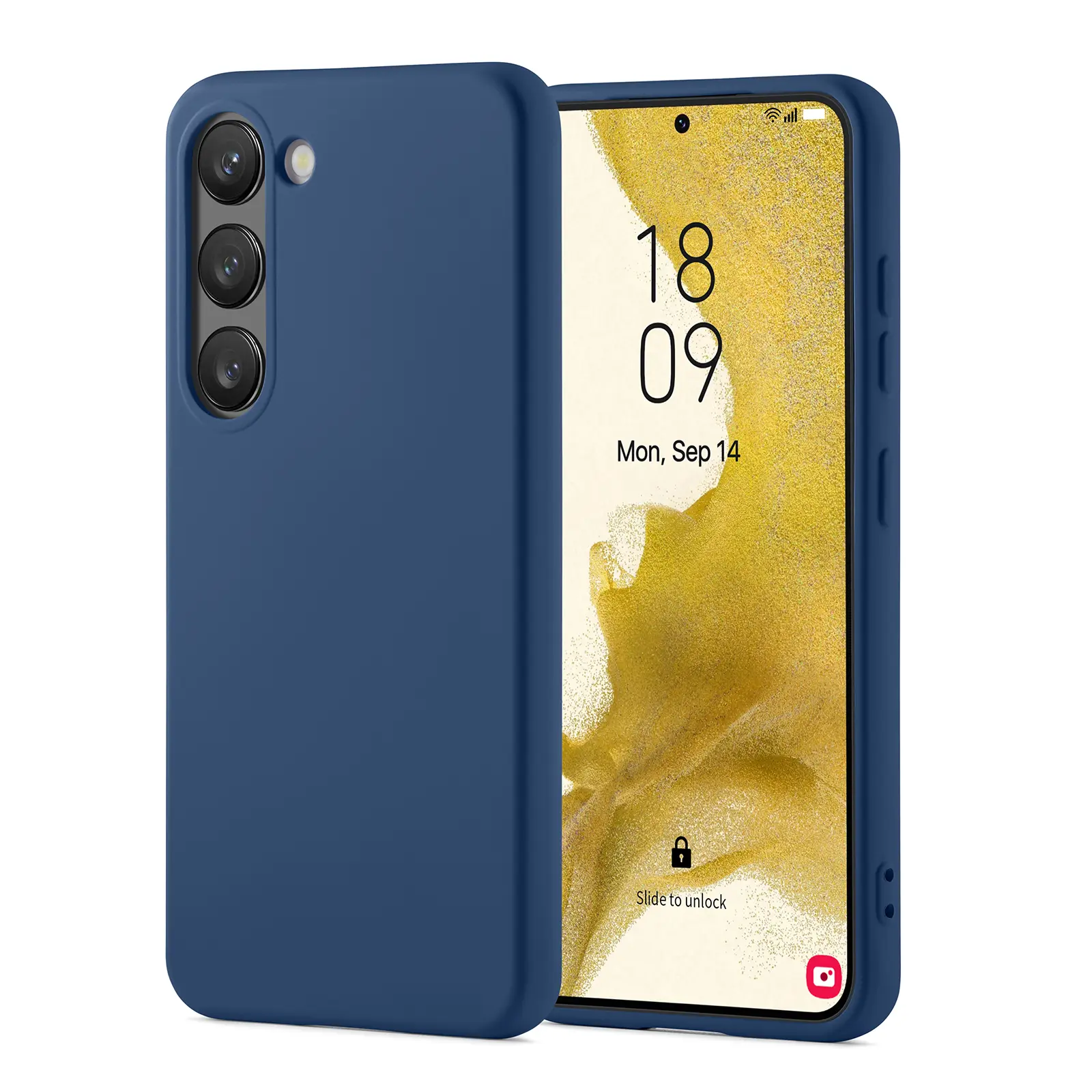 TPU suojakuori Samsung Galaxy S23 Vaaleansininen