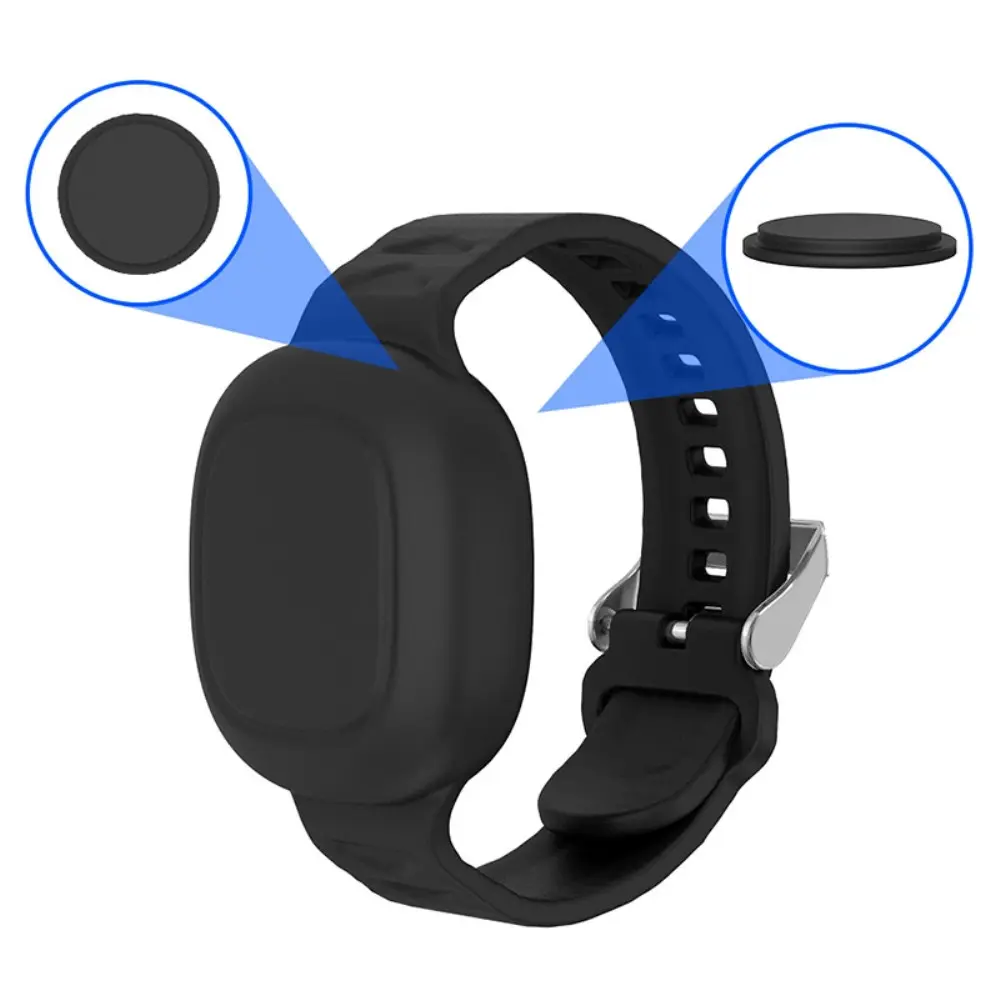 Vattentätt Silikonarmband Samsung Galaxy SmartTag Svart