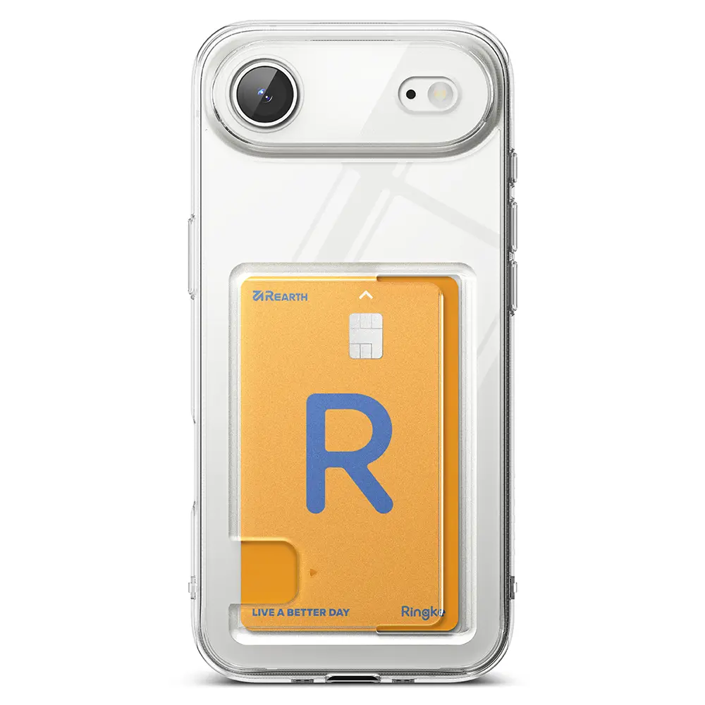 Fusion Card Case iPhone Air Genomskinlig