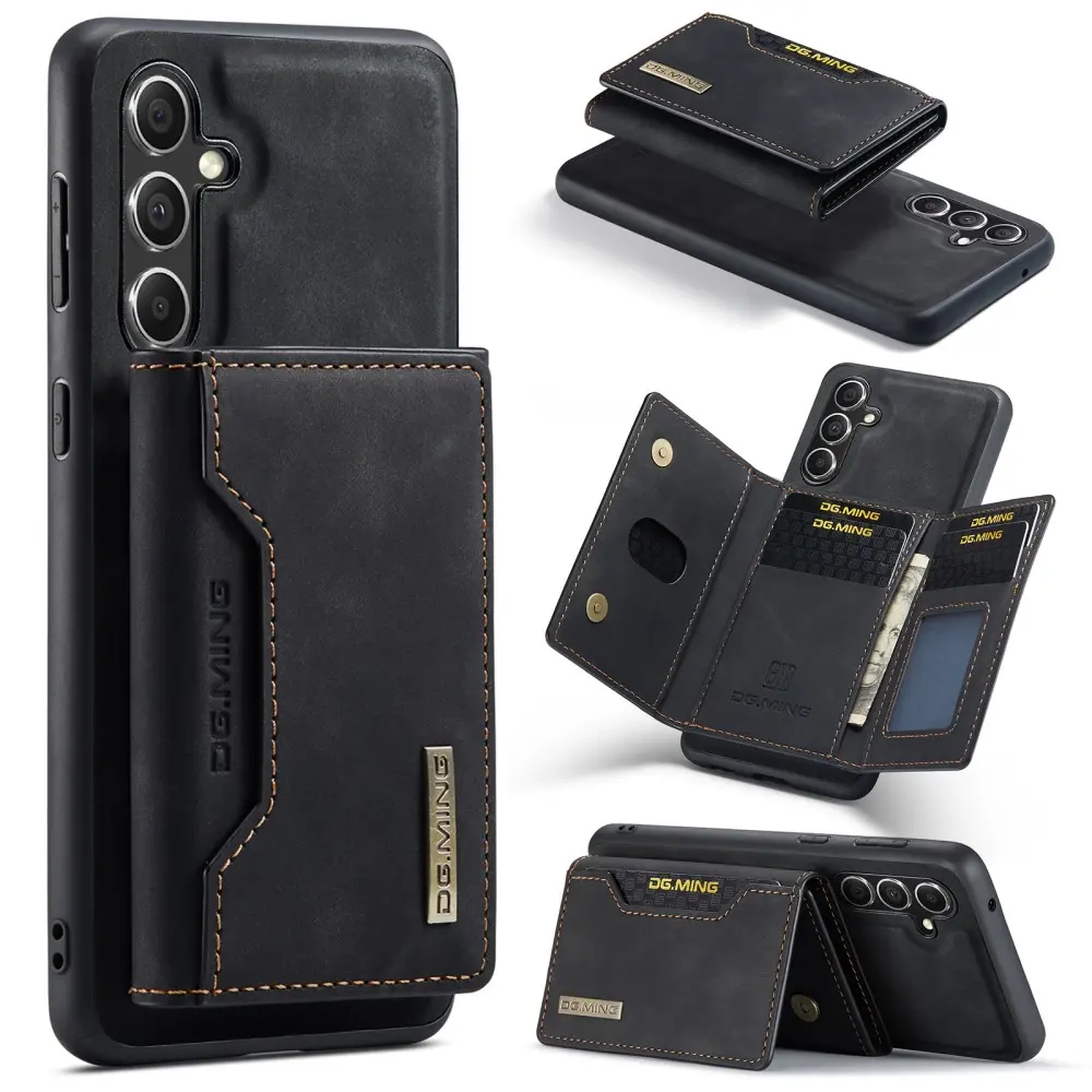 Magnetic Card Slot Case Samsung Galaxy A36 Sort