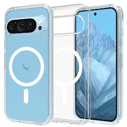 Google Pixel 9 Pro MagSafe Hybrid-deksel, Gjennomsiktig