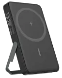 Magneettinen langaton varavirtalähde telineellä PD 20W 5000 mAh Musta