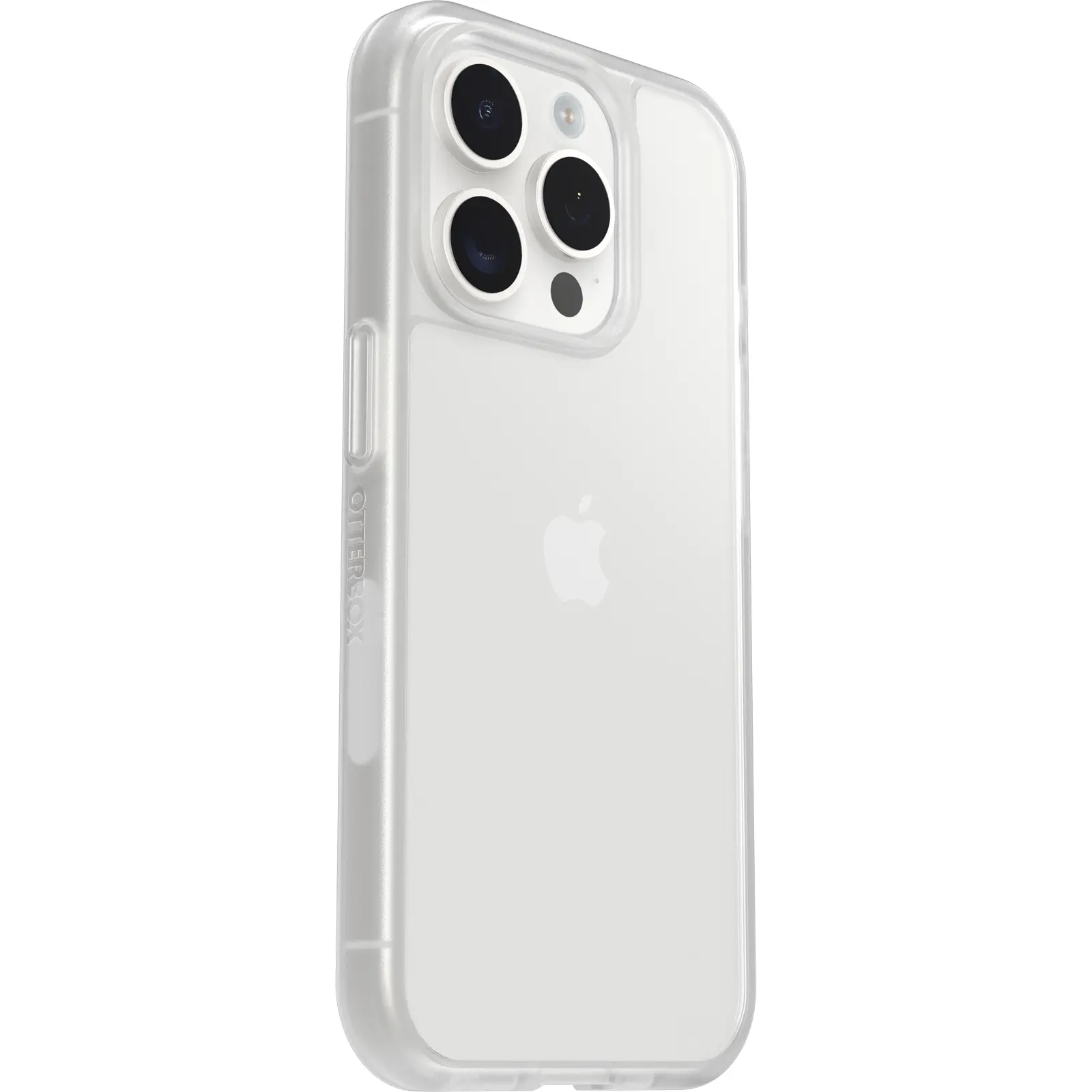 React Skal iPhone 15 Pro Genomskinlig