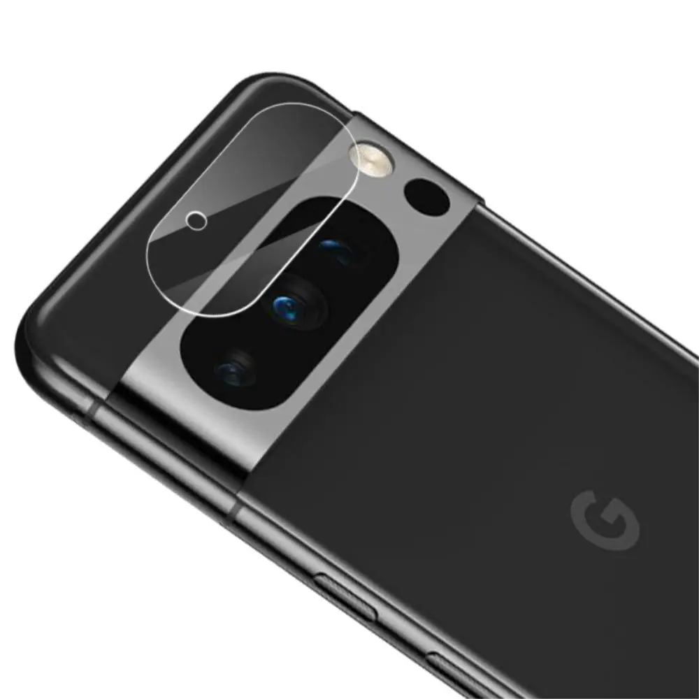 2-pack Härdat Glas Linsskydd Google Pixel 8 Pro Genomskinlig