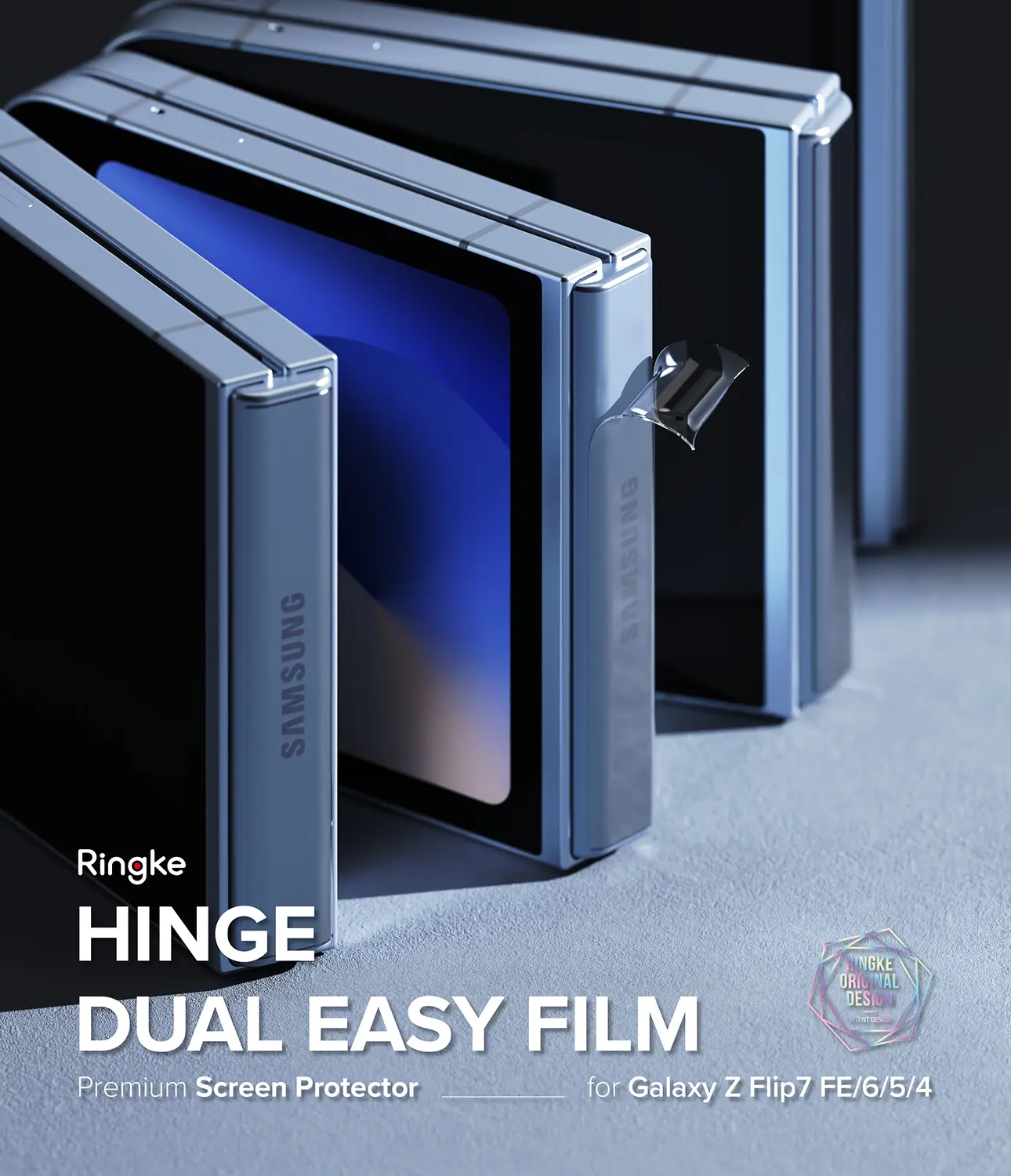Hinge Dual Easy Film (2-pack) Samsung Galaxy Z Flip 5