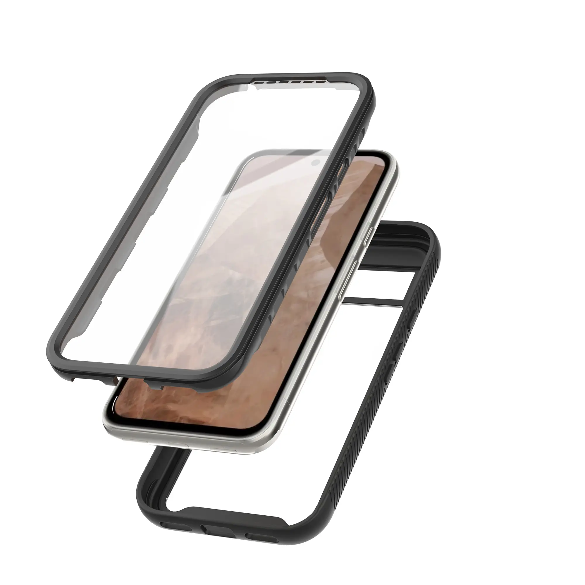 Full Protection Case Google Pixel 8a Svart