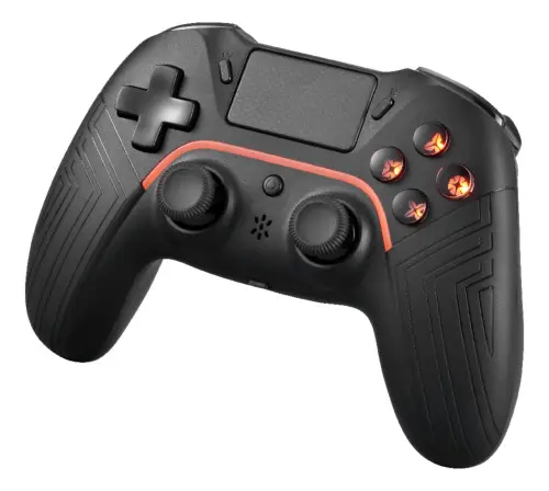 Trådlös handkontroll för Playstation 4, Svart