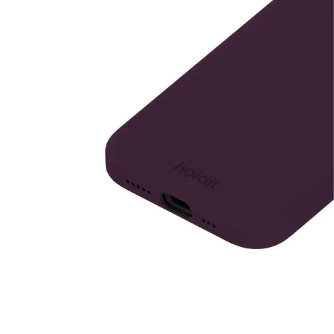 Silikonskal iPhone 14 Deep Plum