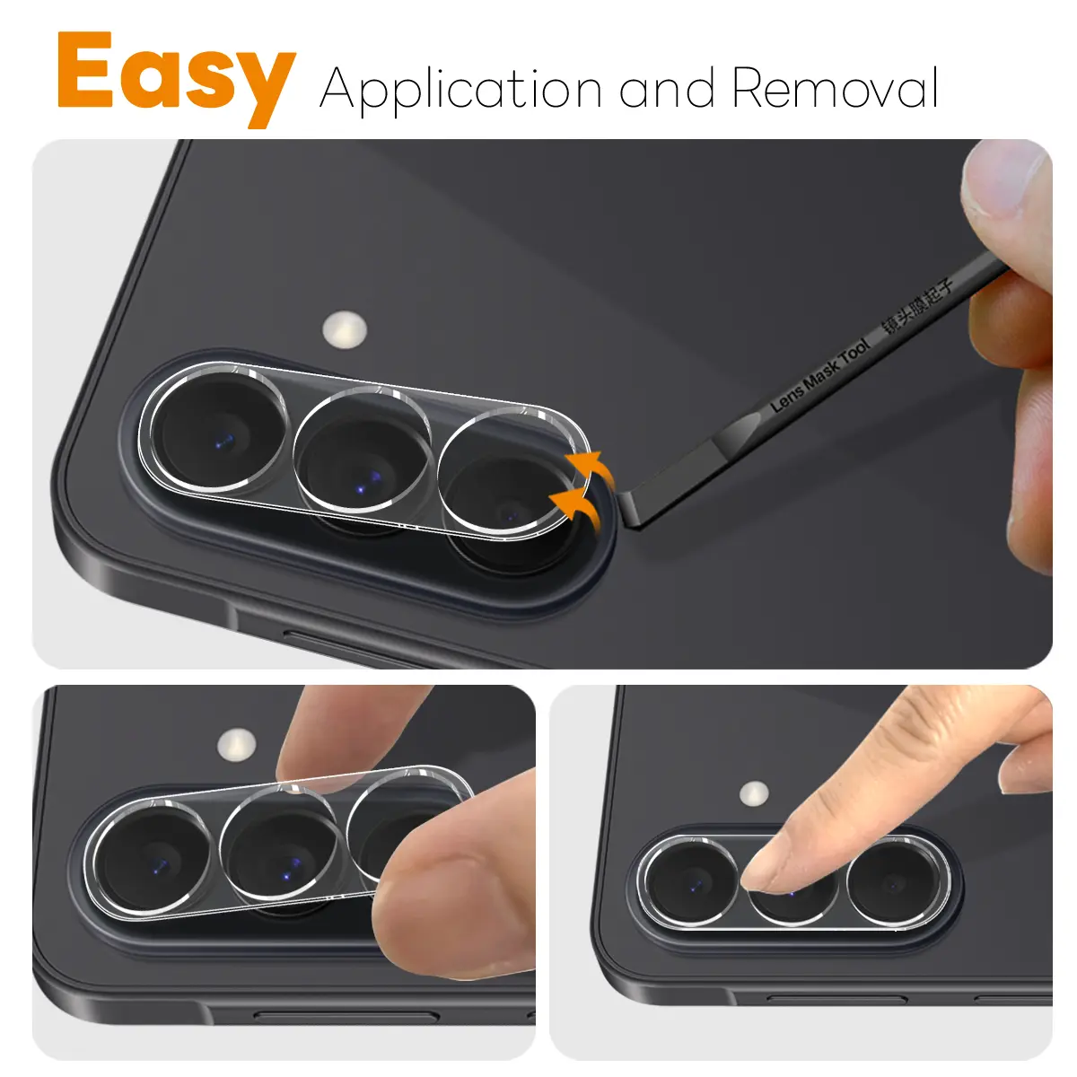 Kameraskydd Härdat Glas Samsung Galaxy S26 FE (2-pack)