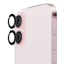 Linsebeskytter Aluminium iPhone 16 Plus Sort