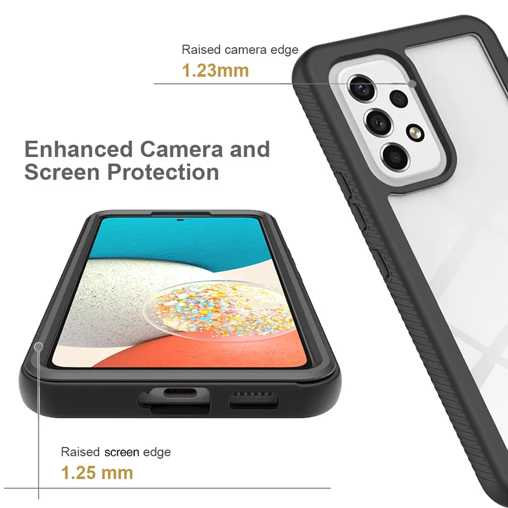 Full Protection Case Samsung Galaxy A53 Svart