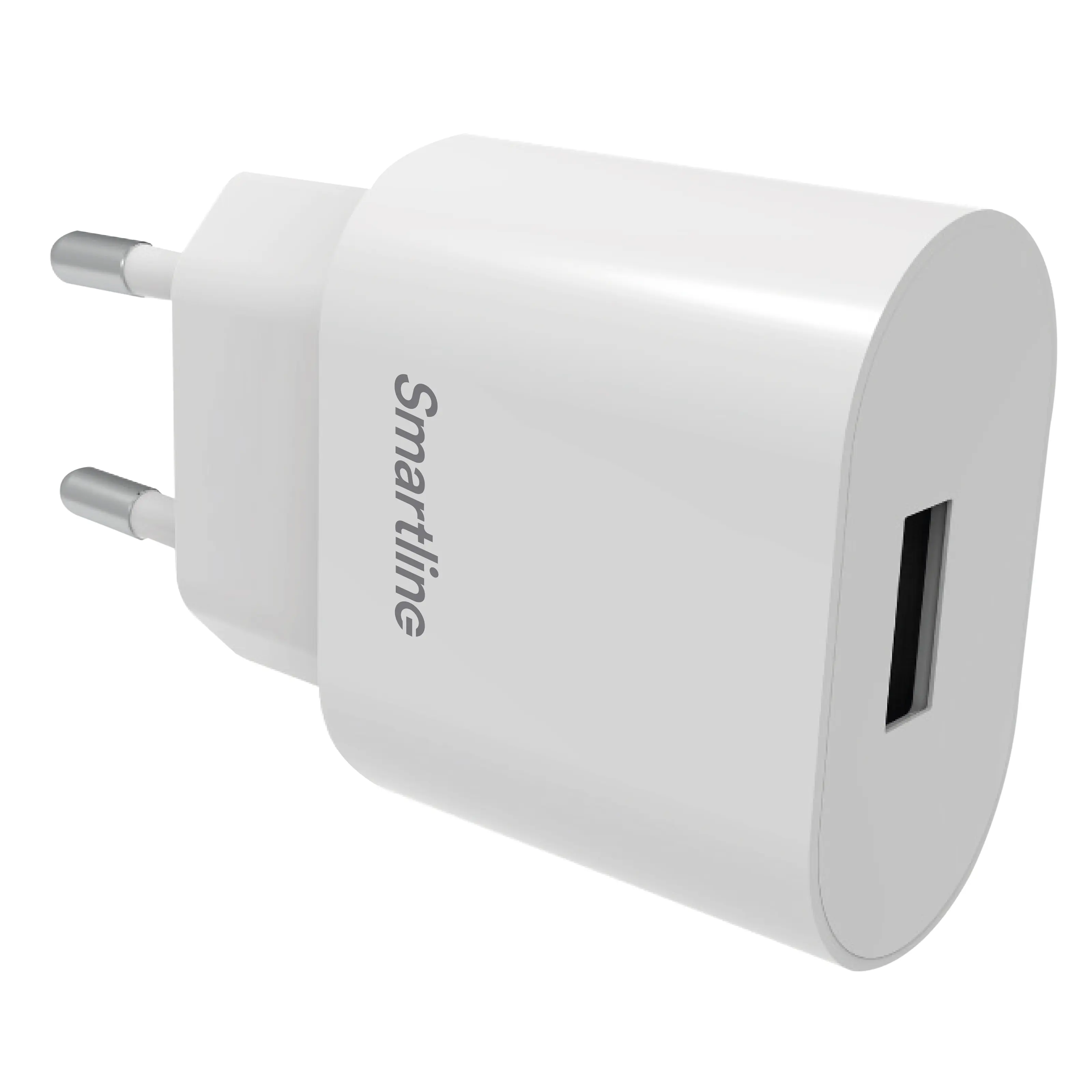 USB Wall Charger 2.4A 12W hvid