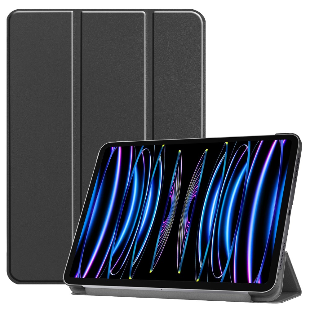 Kotelo Tri-fold Apple iPad Pro 11 6th Gen (2025) Musta
