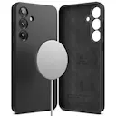 Silicone Magnetic Case Samsung Galaxy S25 Plus Black
