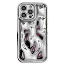 Wavy Cover TPU iPhone 12 Pro sølv