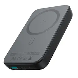 Magnetisk Trådlös Mini Powerbank 10000mAh, Svart