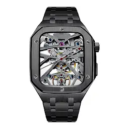 Apple Watch 45mm Series 8 Full Metal Ranneke musta