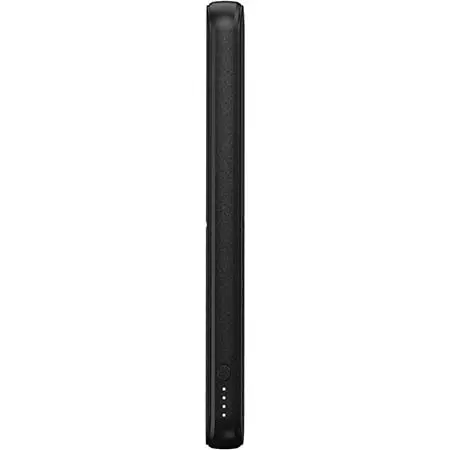 Powerbank 5000 mAh USB-A + USB-C svart