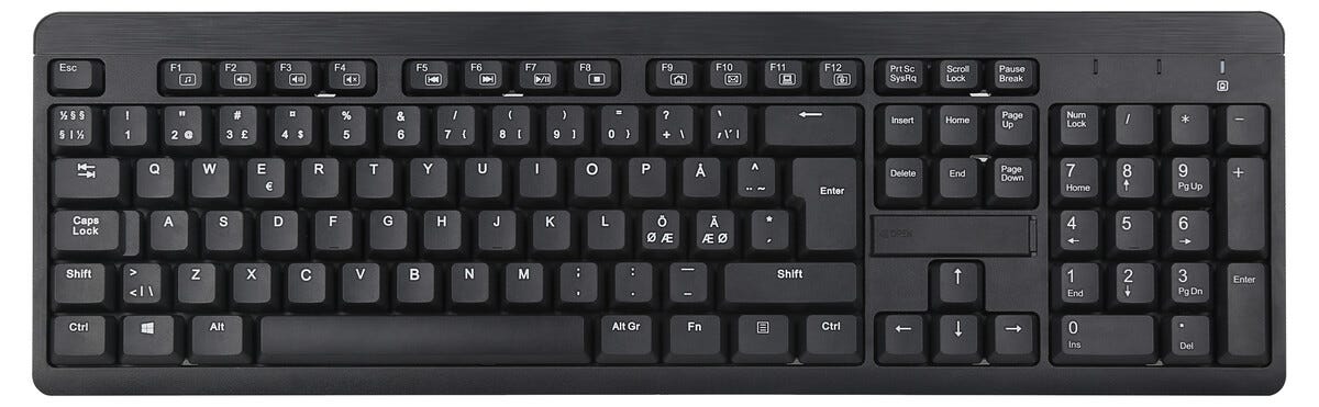 Trådlöst tangentbord