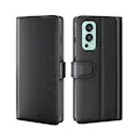 Ekte Lærveske  OnePlus Nord 2 5G Svart