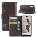 Ægte Læderetui Huawei P20 Pro Brun