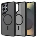 Magnetic Hybrid Cover Samsung Galaxy S25 Ultra Frosted Black