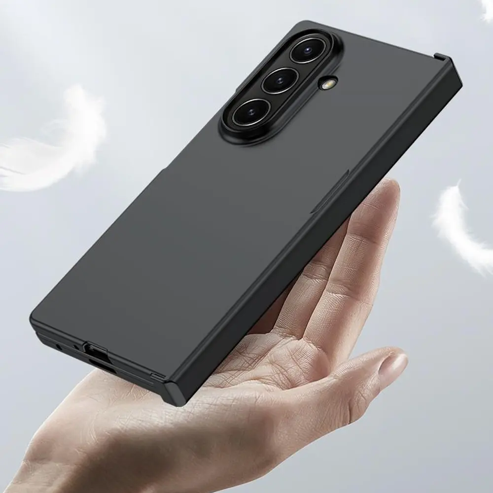 Hårdskal Gummerat Hinge Protection Samsung Galaxy Z Fold 8 Ultra Svart