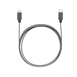 C1 opladningskabel USB-C til Lightning 1.8 m, Sort