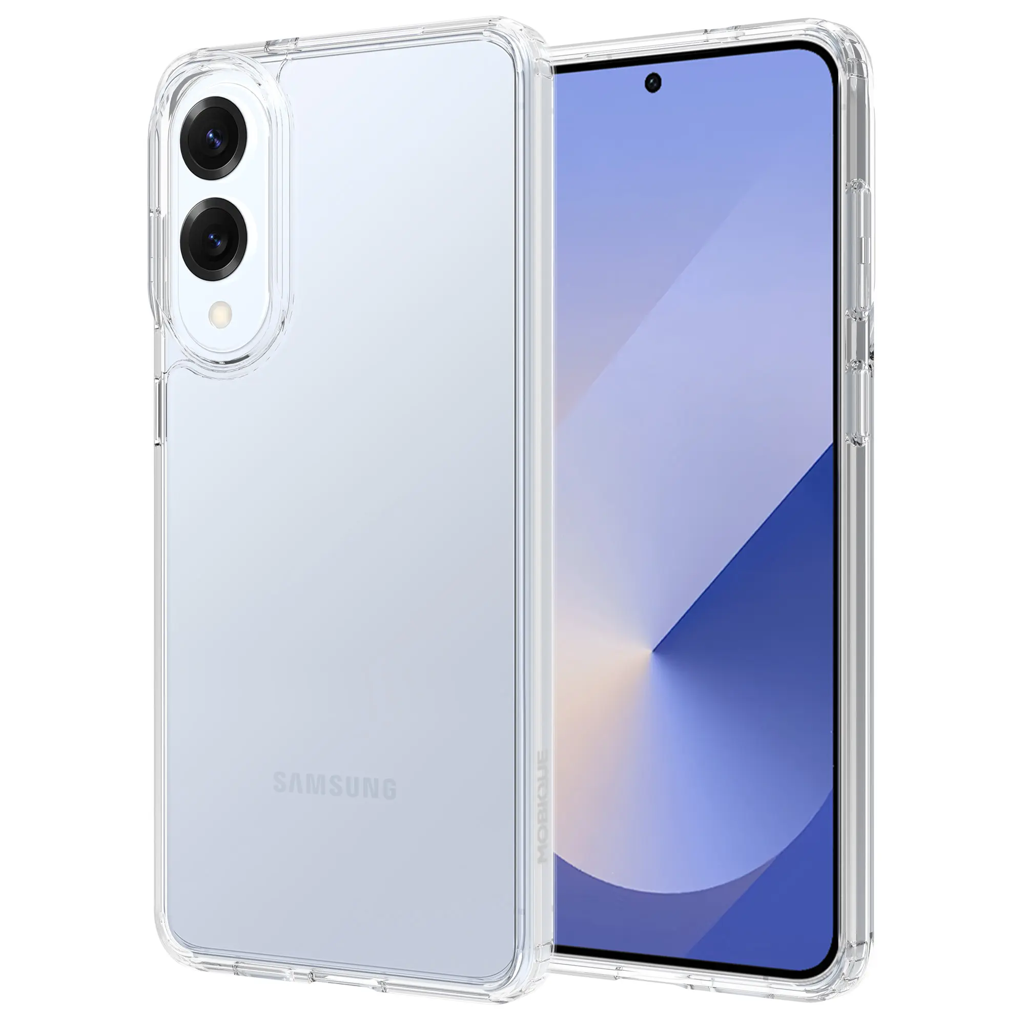 Hybridskal Samsung Galaxy S25 Edge Genomskinlig