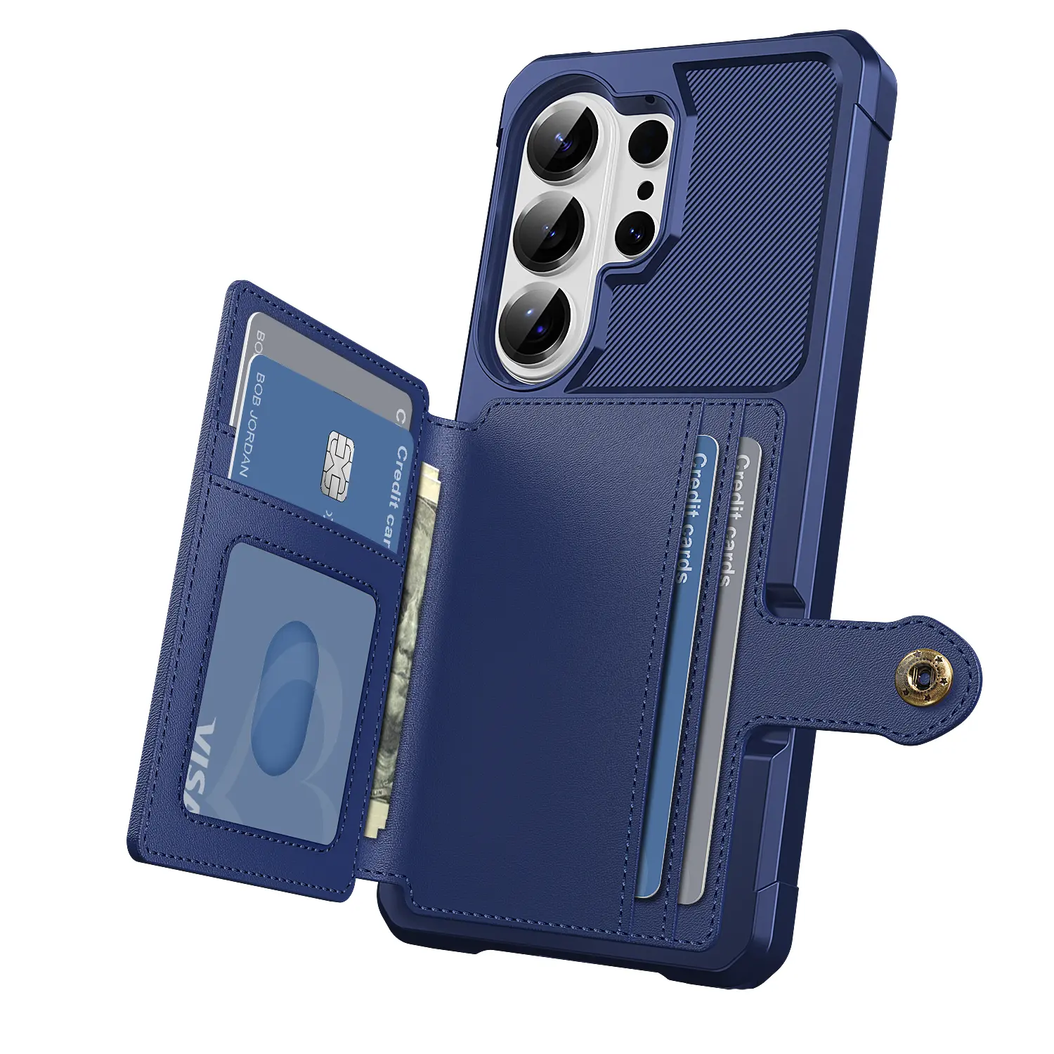 Tough Multi-slot Case Samsung Galaxy S26 Ultra Blå